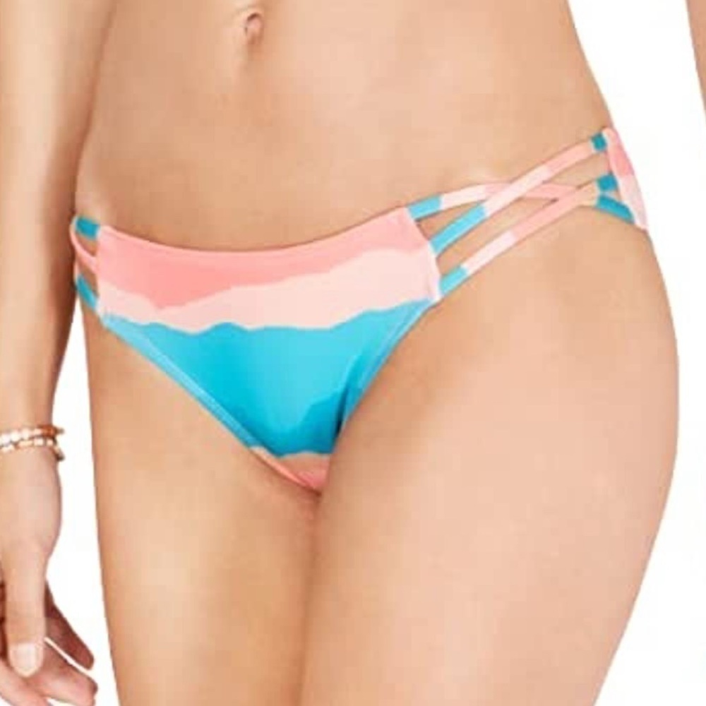 Nwt Sundazed Jade Stunner Strappy Swim Bikini Bottom